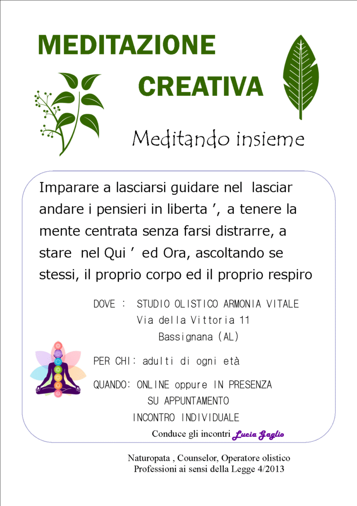 Meditazione creativa