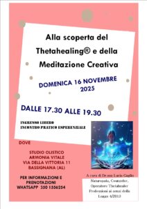 Alla scoperta del Thetahealing® e della Meditazione Creativa