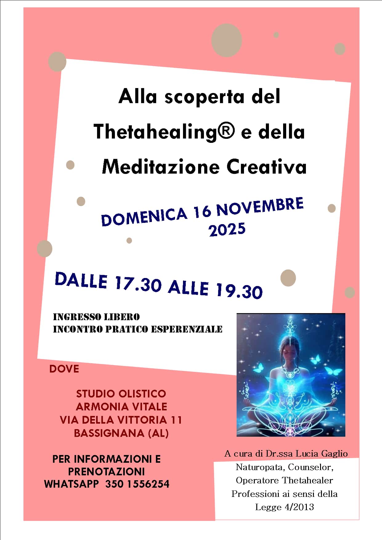 Alla scoperta del Thetahealing® e della Meditazione Creativa